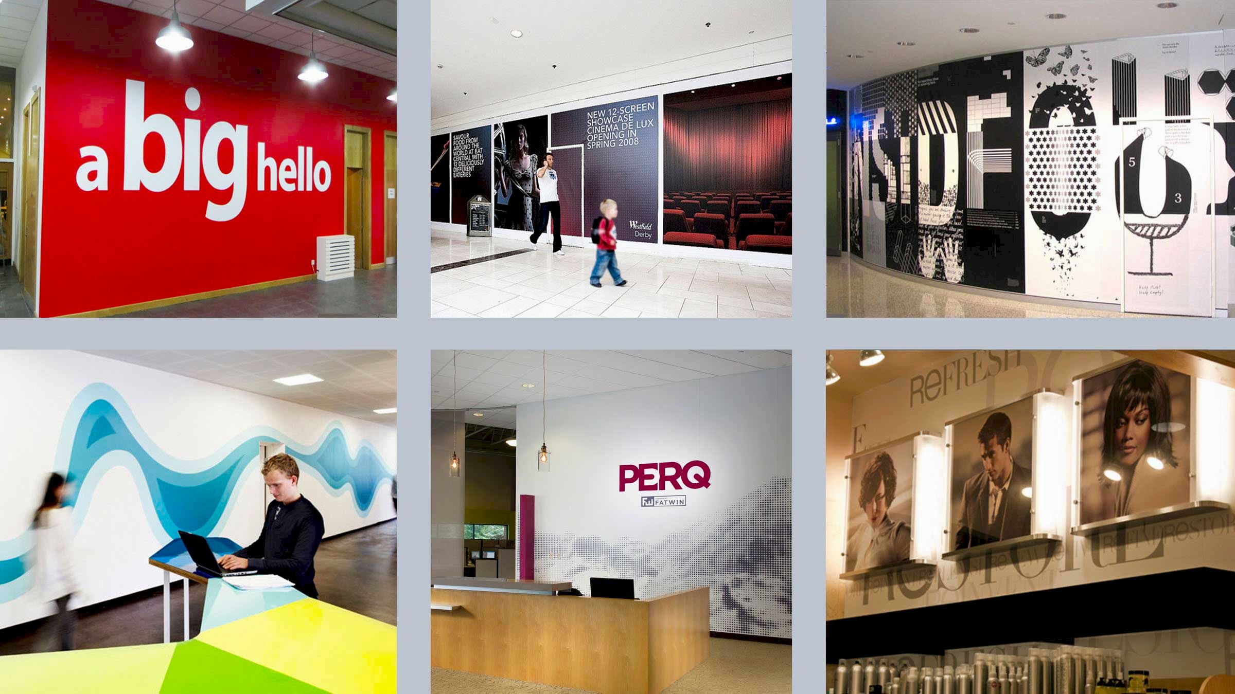 İç Mekan Duvar Grafik Uygulamaları, Grafik Baskıları